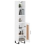 Tall white plywood sideboard 34.5x34x180 cm by vidaXL, Sideboards - Ref: Foro24-3190109, Price: 97,77 €, Discount: %