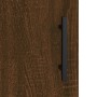 Aparador alto madera contrachapada roble marrón 34,5x34x180 cm de vidaXL, Aparadores - Ref: Foro24-3190116, Precio: 97,15 €, ...