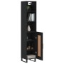 Black plywood sideboard 34.5x34x180 cm by vidaXL, Sideboards - Ref: Foro24-3190110, Price: 97,99 €, Discount: %