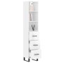 High glossy white plywood sideboard 34.5x34x180 cm by vidaXL, Sideboards - Ref: Foro24-3189727, Price: 120,62 €, Discount: %