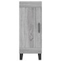 Tall gray Sonoma plywood sideboard 34.5x34x180 cm by vidaXL, Sideboards - Ref: Foro24-3190115, Price: 96,99 €, Discount: %