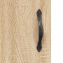 Aparador alto madera contrachapada color roble 69,5x34x180 cm de vidaXL, Aparadores - Ref: Foro24-3200548, Precio: 136,96 €, ...