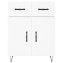 Tall white plywood sideboard 69.5x34x180 cm by vidaXL, Sideboards - Ref: Foro24-3200545, Price: 160,53 €, Discount: %