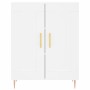 Aparador alto madera contrachapada blanco 69,5x34x180 cm de vidaXL, Aparadores - Ref: Foro24-3189941, Precio: 149,02 €, Descu...