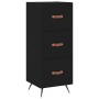 Black plywood sideboard 34.5x34x180 cm by vidaXL, Sideboards - Ref: Foro24-3189670, Price: 111,99 €, Discount: %