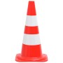 Reflective traffic cones 20 units red and white 50 cm by vidaXL, Road and traffic signs - Ref: Foro24-150947, Price: 160,41 €...