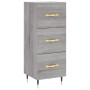 Aparador alto madera contrachapada gris Sonoma 34,5x34x180 cm de vidaXL, Aparadores - Ref: Foro24-3189683, Precio: 100,99 €, ...