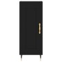 Black plywood sideboard 34.5x34x180 cm by vidaXL, Sideboards - Ref: Foro24-3190062, Price: 94,34 €, Discount: %