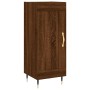 Aparador alto madera contrachapada roble marrón 34,5x34x180 cm de vidaXL, Aparadores - Ref: Foro24-3190068, Precio: 89,99 €, ...