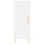 Aparador alto madera contrachapada blanco 34,5x34x180 cm de vidaXL, Aparadores - Ref: Foro24-3190069, Precio: 91,42 €, Descue...