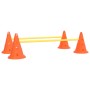 Juego de obstáculos para perros naranja y amarillo de vidaXL, Equipos para el ejercicio de mascotas - Ref: Foro24-150951, Pre...