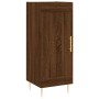 Aparador alto madera contrachapada roble marrón 34,5x34x180 cm de vidaXL, Aparadores - Ref: Foro24-3190076, Precio: 90,11 €, ...