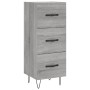 Tall gray Sonoma plywood sideboard 34.5x34x180 cm by vidaXL, Sideboards - Ref: Foro24-3189699, Price: 98,53 €, Discount: %