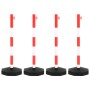 Barrier set with posts and plastic chain 10 m by vidaXL, Road and traffic signs - Ref: Foro24-150954, Price: 65,70 €, Discoun...