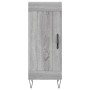 Tall Sonoma gray plywood sideboard 34.5x34x180 cm by vidaXL, Sideboards - Ref: Foro24-3190083, Price: 90,12 €, Discount: %