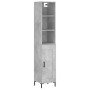 Concrete gray plywood sideboard 34.5x34x180 cm by vidaXL, Sideboards - Ref: Foro24-3190089, Price: 96,75 €, Discount: %