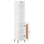 Tall white plywood sideboard 34.5x34x180 cm by vidaXL, Sideboards - Ref: Foro24-3190085, Price: 95,48 €, Discount: %