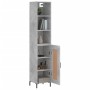 Concrete gray plywood sideboard 34.5x34x180 cm by vidaXL, Sideboards - Ref: Foro24-3190089, Price: 96,75 €, Discount: %