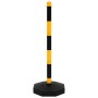 Barrier set with posts and plastic chain 10 m by vidaXL, Road and traffic signs - Ref: Foro24-150957, Price: 65,38 €, Discoun...