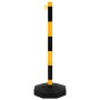 Barrier set with posts and plastic chain 10 m by vidaXL, Road and traffic signs - Ref: Foro24-150957, Price: 65,38 €, Discoun...