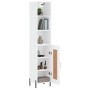 Tall white plywood sideboard 34.5x34x180 cm by vidaXL, Sideboards - Ref: Foro24-3190093, Price: 92,48 €, Discount: %