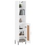 High glossy white plywood sideboard 34.5x34x180 cm by vidaXL, Sideboards - Ref: Foro24-3190095, Price: 98,99 €, Discount: %