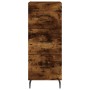 Smoked oak plywood sideboard 34.5x34x180 cm by vidaXL, Sideboards - Ref: Foro24-3189722, Price: 98,99 €, Discount: %