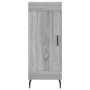 Aparador alto madera contrachapada gris Sonoma 34,5x34x180 cm de vidaXL, Aparadores - Ref: Foro24-3190107, Precio: 91,99 €, D...