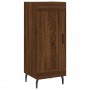 Aparador alto madera contrachapada roble marrón 34,5x34x180 cm de vidaXL, Aparadores - Ref: Foro24-3190108, Precio: 96,27 €, ...