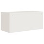 White steel filing cabinet 90x40x110 cm by vidaXL, Lockers and storage cabinets - Ref: Foro24-3188310, Price: 277,84 €, Disco...