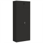 Black steel filing cabinet 90x40x220 cm by vidaXL, Lockers and storage cabinets - Ref: Foro24-3188326, Price: 401,84 €, Disco...