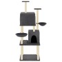 Cat scratcher with dark gray sisal posts 180 cm by vidaXL, Cat furniture - Ref: Foro24-172033, Price: 84,75 €, Discount: %