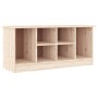 Banco zapatero ALTA madera maciza de pino 100x35x45 cm de vidaXL, Bancos para recibidores y almacenamiento - Ref: Foro24-3539...