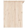 Banco zapatero ALTA madera maciza de pino 100x35x45 cm de vidaXL, Bancos para recibidores y almacenamiento - Ref: Foro24-3539...