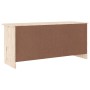 Banco zapatero ALTA madera maciza de pino 100x35x45 cm de vidaXL, Bancos para recibidores y almacenamiento - Ref: Foro24-3539...