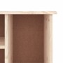 High shoe bench made of solid pine wood 100x35x45 cm by vidaXL, Benches for halls and storage - Ref: Foro24-353931, Price: 74...