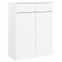 ALTA shoe cabinet solid white pine wood 77x35x96 cm by vidaXL, Shoe racks and shoe organizers - Ref: Foro24-353926, Price: 13...