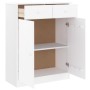 ALTA shoe cabinet solid white pine wood 77x35x96 cm by vidaXL, Shoe racks and shoe organizers - Ref: Foro24-353926, Price: 13...