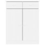 ALTA shoe cabinet solid white pine wood 77x35x96 cm by vidaXL, Shoe racks and shoe organizers - Ref: Foro24-353926, Price: 13...