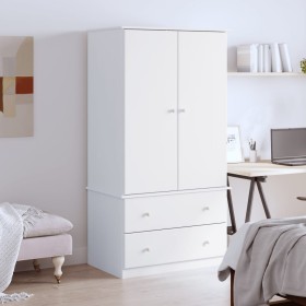 ALTA solid white pine wood wardrobe 90x55x170 cm by vidaXL, Wardrobes - Ref: Foro24-353930, Price: 310,99 €, Discount: %