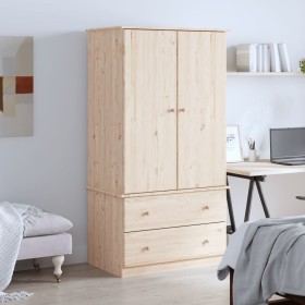 ALTA solid pine wood wardrobe 90x55x170 cm by vidaXL, Wardrobes - Ref: Foro24-353929, Price: 402,30 €, Discount: %