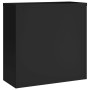 Black steel filing cabinet 90x40x130 cm by vidaXL, Lockers and storage cabinets - Ref: Foro24-3188323, Price: 284,39 €, Disco...