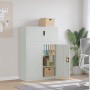 Light gray steel filing cabinet 90x40x130 cm by vidaXL, Lockers and storage cabinets - Ref: Foro24-3188317, Price: 376,00 €, ...