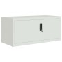 Light gray steel filing cabinet 90x40x130 cm by vidaXL, Lockers and storage cabinets - Ref: Foro24-3188317, Price: 376,00 €, ...