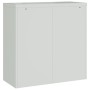 Light gray steel filing cabinet 90x40x130 cm by vidaXL, Lockers and storage cabinets - Ref: Foro24-3188317, Price: 376,00 €, ...