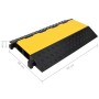 Cable protector ramps with 2 rubber channels 90 cm by vidaXL, Road and traffic signs - Ref: Foro24-150966, Price: 95,19 €, Di...