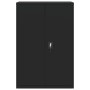 Black steel filing cabinet 90x40x180 cm by vidaXL, Lockers and storage cabinets - Ref: Foro24-3188325, Price: 326,99 €, Disco...