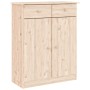 ALTA Schuhschrank aus massivem Kiefernholz 77x35x96 cm von vidaXL, Schuhregale und Schuhorganisatoren - Ref: Foro24-353925, P...