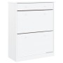 ALTA shoe cabinet solid white pine wood 77x35x96 cm by vidaXL, Shoe racks and shoe organizers - Ref: Foro24-353924, Price: 13...