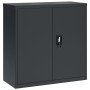 Anthracite gray steel filing cabinet 90x40x130 cm by vidaXL, Lockers and storage cabinets - Ref: Foro24-3188329, Price: 294,9...